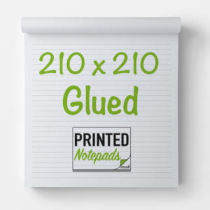 210mm Size Glued Notepad
