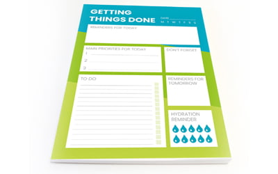 Printed Notepad Options
