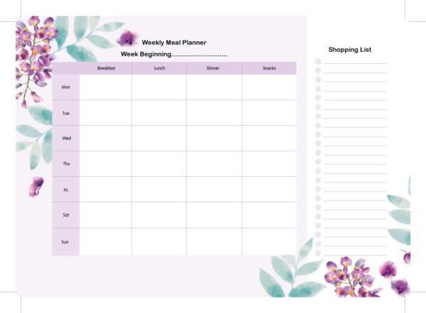 Purple Planner A5