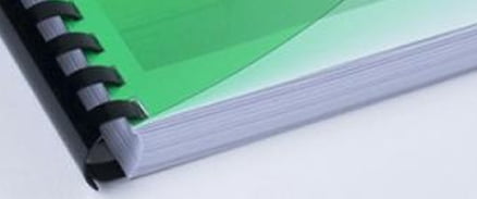 acetate cover notepads