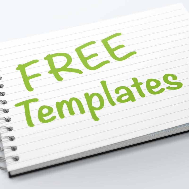 free notepad templates