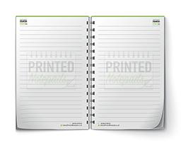 printed notepads watermarked