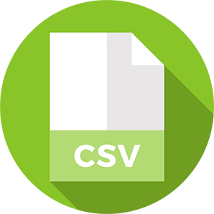 csv file icon