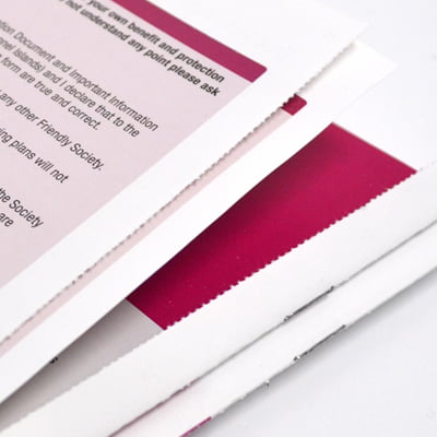 perforated leaflet pullout